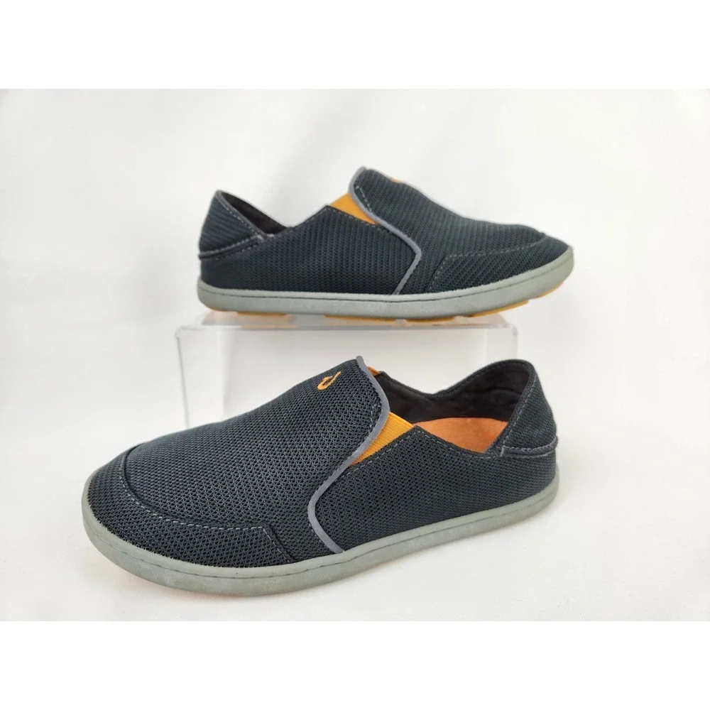 OluKai Nohea Mesh Mens US 7 Slip On Loafer Beach Shoes Women 8.5-9 Wide Sneakers